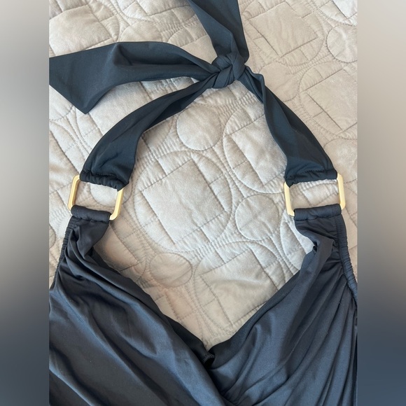 Spanx Tankini Top Draped Swimsuit Ruched Shaping Whittle Waistline NWT - Picture 4 of 16